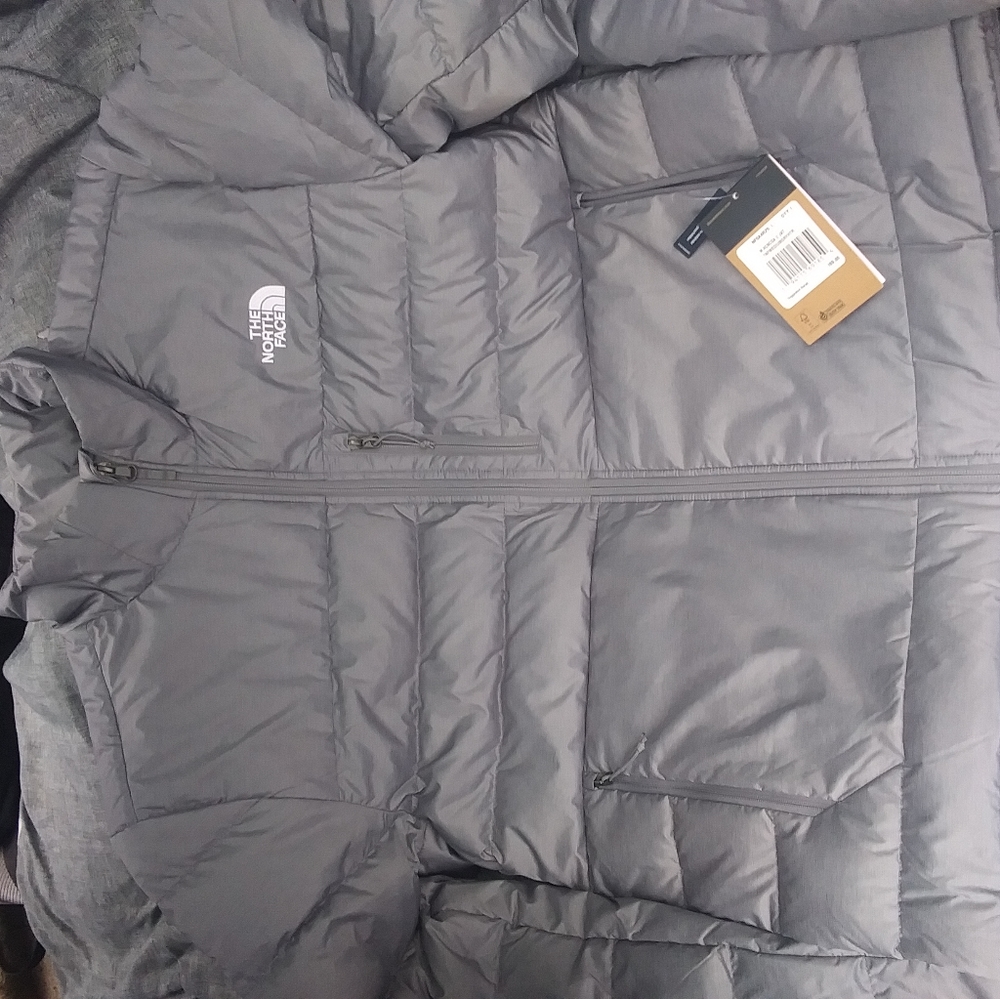 Grey north face